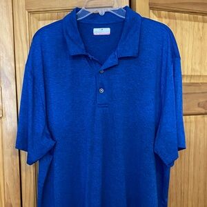 Grand Slam Vibrant Blue Polo Shirt